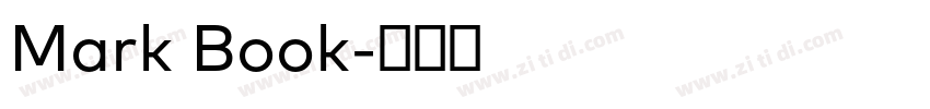 Mark Book字体转换 Mark Book字体转换